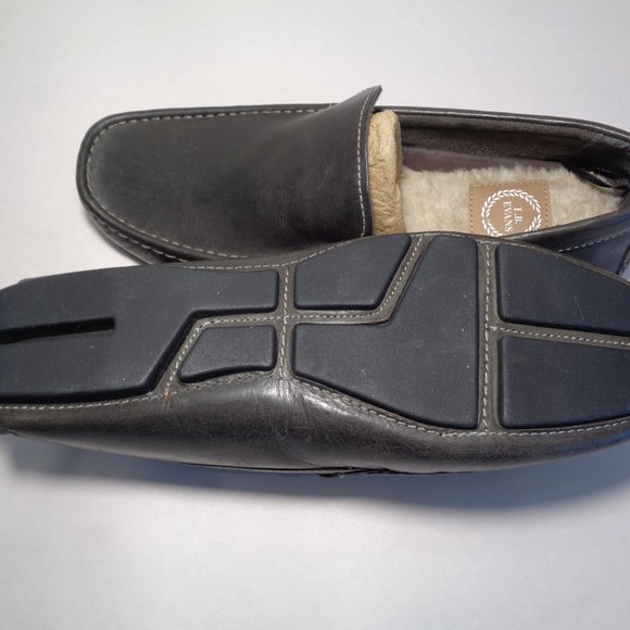 L.B. Evans Size 8 Wide ALTON Leather New Loafers main image 9